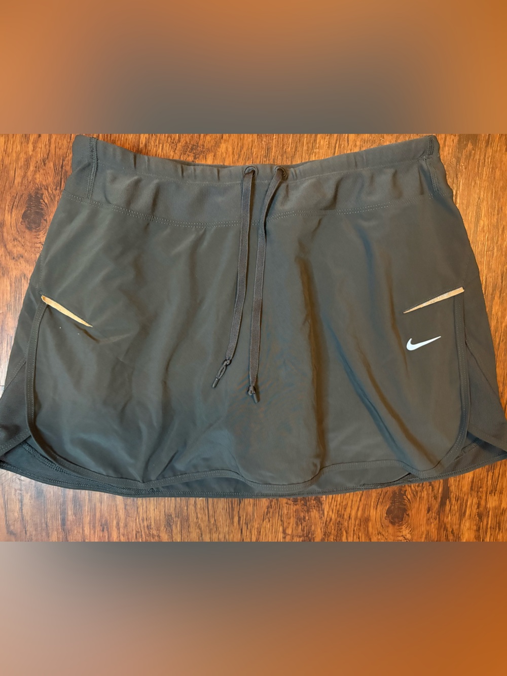 Nike Women’s Black Athletic Skort with Reflective Swoosh